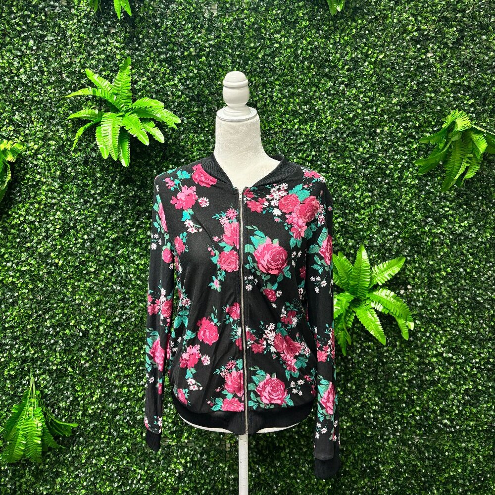 NoBo Size Large Floral light jacket